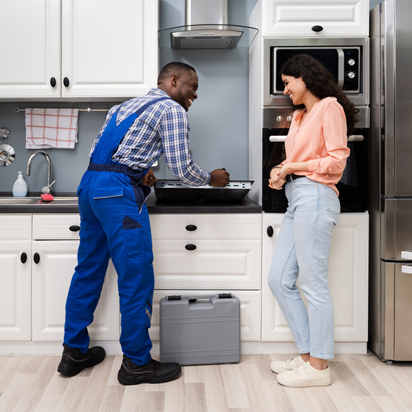 how long does it typically take to complete cooktop repair services in Curran Illinois